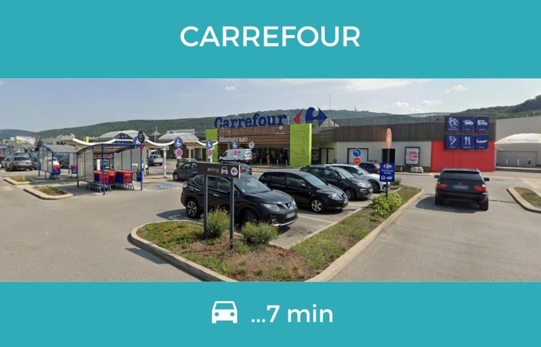 Nouveau - Grande Terrasse - L'Horloge - Calme - Home-One Besançon Exterior foto